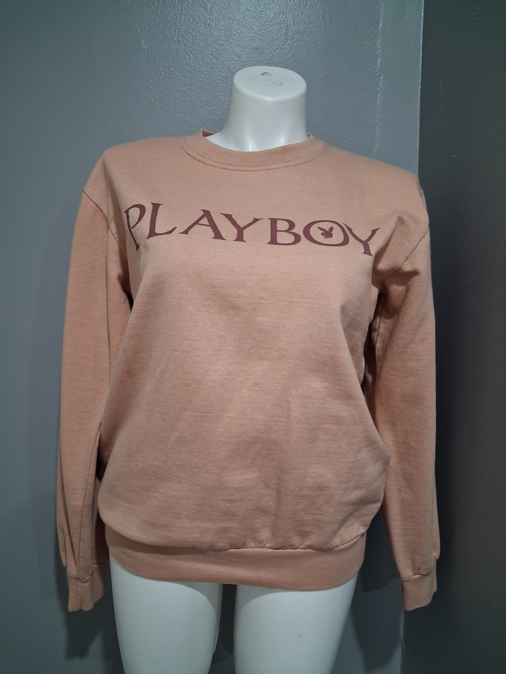 Playboy Men’s Crewneck Sweatshirt - Dusty Peach